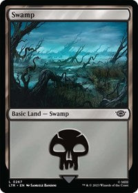 Swamp (0267) - Universes Beyond: The Lord of the Rings: Tales of Middle-earth - 267