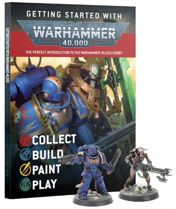 Games Workshop Warhammer 40,000 Starter Magazine with Miniatures