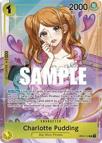 Charlotte Pudding (Alternate Art) - Pillars of Strength #OP03-112