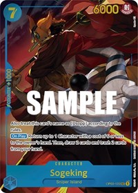 Sogeking (Alternate Art) - Pillars of Strength #OP03-122