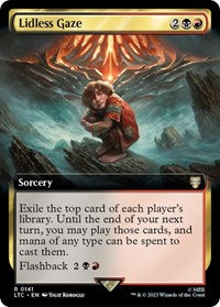 Lidless Gaze (Extended Art) - Commander: The Lord of the Rings: Tales of Middle-earth - 141