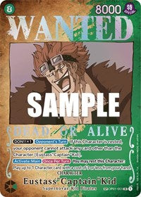 Eustass"Captain"Kid (Wanted Poster) - Pillars of Strength #OP01-051