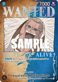 Donquixote Doflamingo (Wanted Poster) - Pillars of Strength #ST03-009