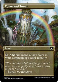 Command Tower (Borderless) - Commander Masters - 659