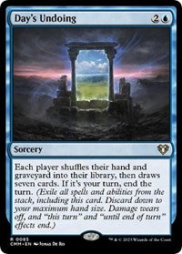 Day's Undoing - Commander Masters - 85