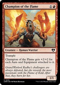 Champion of the Flame - Commander Masters - 210
