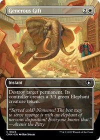Generous Gift (Borderless) - Commander Masters - 624