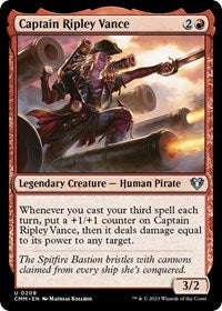Captain Ripley Vance - Commander Masters - 209