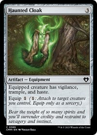 Haunted Cloak - Commander Masters - 389
