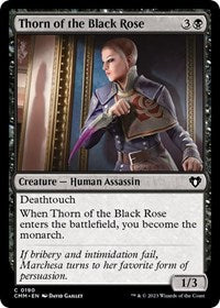 Thorn of the Black Rose - Commander Masters - 190