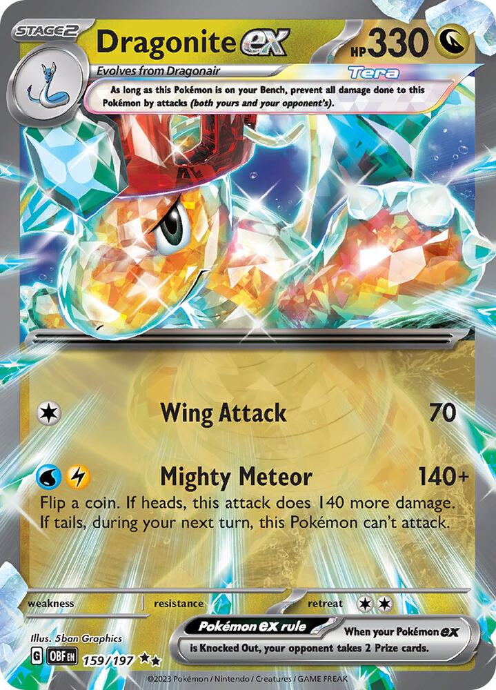 Dragonite ex - Obsidian Flames #159/197