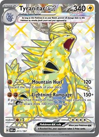 Tyranitar ex - Obsidian Flames #211/197