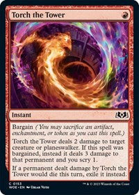 Torch the Tower - Wilds of Eldraine - 153