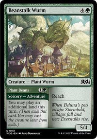 Beanstalk Wurm - Wilds of Eldraine - 161