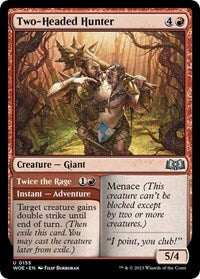 Two-Headed Hunter - Wilds of Eldraine - 155