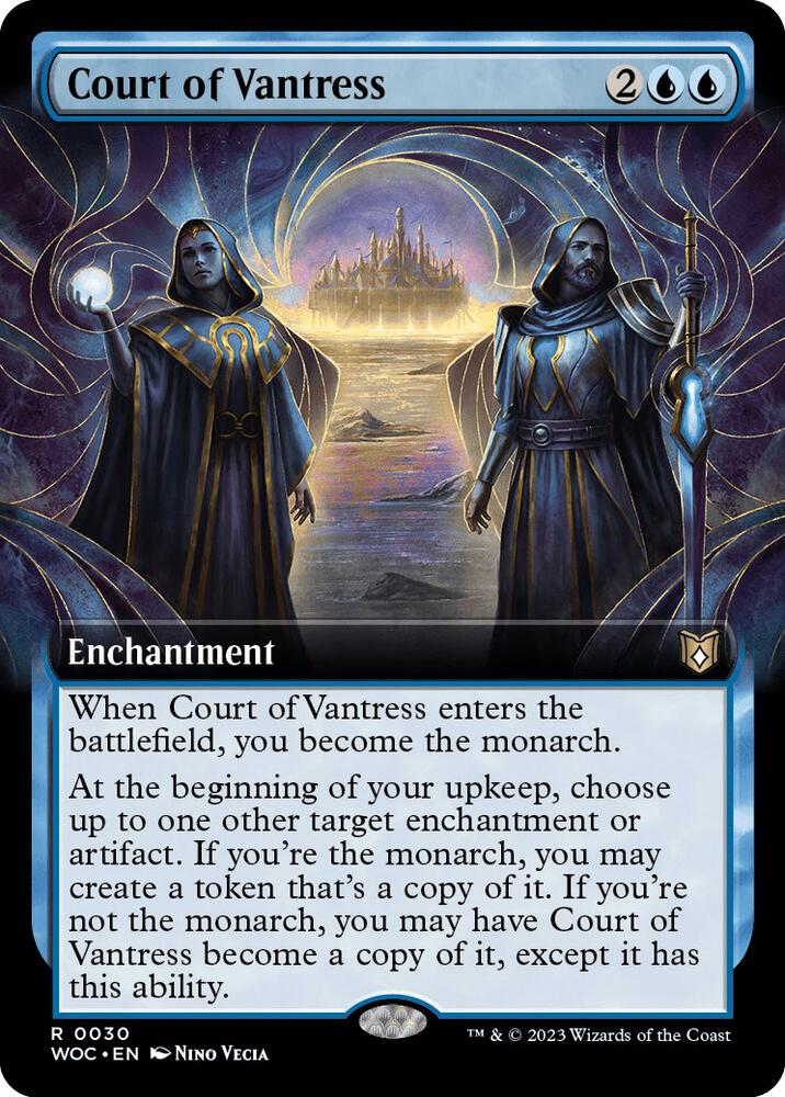 Court of Vantress (Extended Art) - Commander: Wilds of Eldraine #30