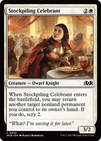 Stockpiling Celebrant - Wilds of Eldraine - 32