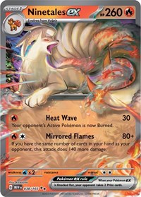 Ninetales ex - Scarlet & Violet 151 #038/165