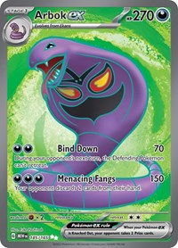 Arbok ex - Scarlet & Violet 151 #185/165