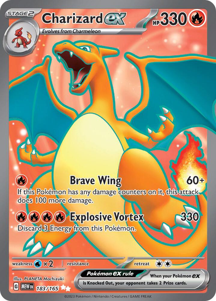 Charizard ex - Scarlet & Violet 151 #183/165
