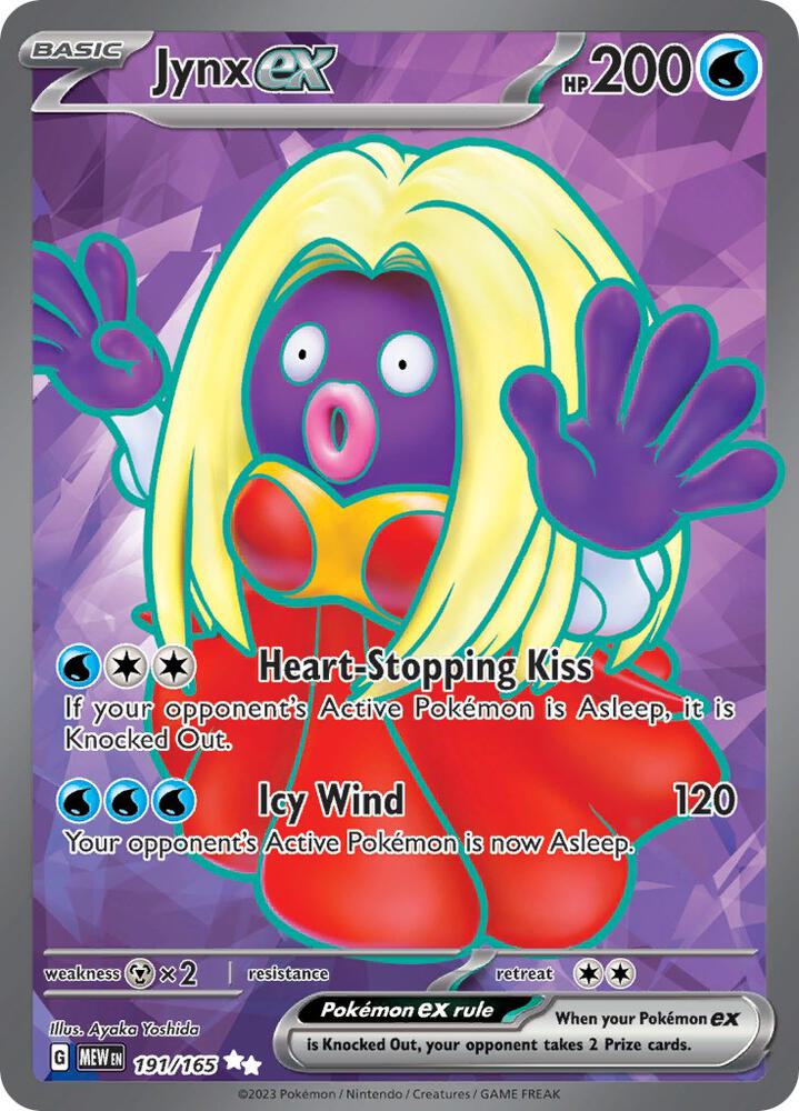 Jynx ex - Scarlet & Violet 151 #191/165