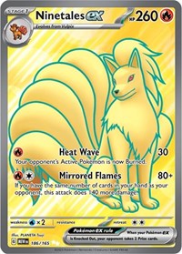 Ninetales ex - 186/165 - SV: Scarlet & Violet 151 - 186/165