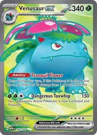 Venusaur ex - Scarlet & Violet 151 #182/165