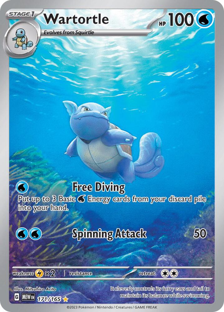 Wartortle - Scarlet & Violet 151 #171/165