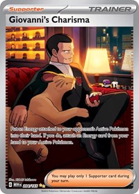 Giovanni's Charisma - Scarlet & Violet 151 #204/165