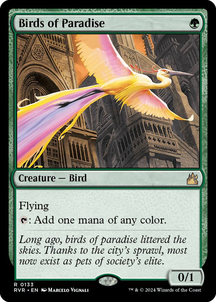 Birds of Paradise - Ravnica Remastered #133