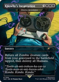 Knowby's Incantation - Zombie Apocalypse - Secret Lair Drop Series #1354