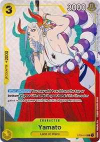 Yamato (Gift Collection 2023) - One Piece Promotion Cards #ST09-012