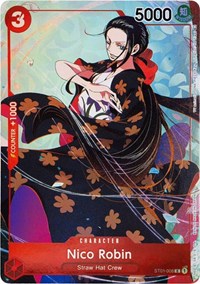 Nico Robin (Gift Collection 2023) - One Piece Promotion Cards #ST01-008