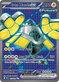 Iron Hands ex - Pokemon Paradox Rift #223/182