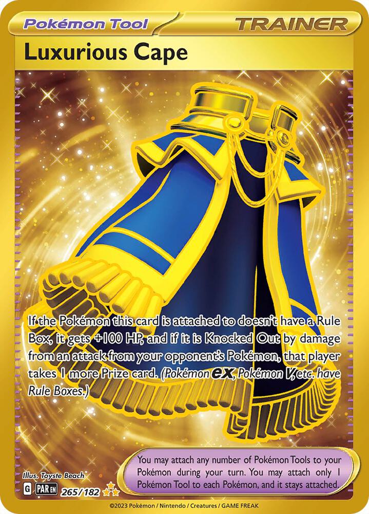 Luxurious Cape - Pokemon Paradox Rift #265/182