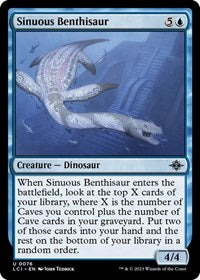 Sinuous Benthisaur - The Lost Caverns of Ixalan - 76