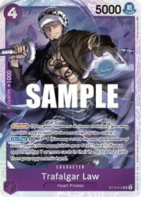 Trafalgar Law (010) - Ultra Deck: The Three Captains #ST10-010