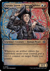 Captain Storm, Cosmium Raider (Showcase) - The Lost Caverns of Ixalan - 303