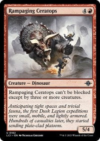 Rampaging Ceratops - The Lost Caverns of Ixalan - 162