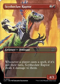 Scytheclaw Raptor (Borderless) - The Lost Caverns of Ixalan - 323