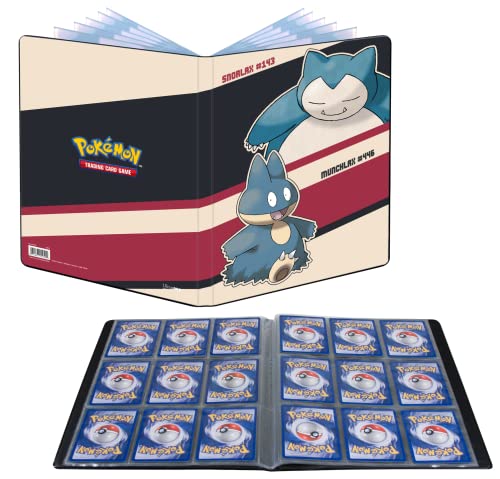 Ultra Pro: Snorlax and Munchlax 9-Pocket Portfolio Binder