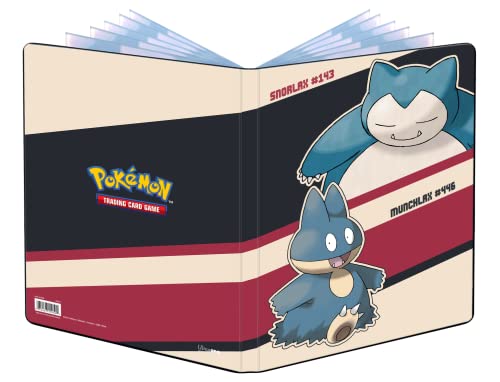 Ultra Pro: Snorlax and Munchlax 9-Pocket Portfolio Binder