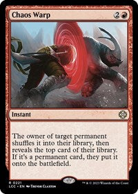Chaos Warp - Commander: The Lost Caverns of Ixalan - 221