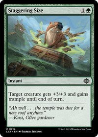 Staggering Size - The Lost Caverns of Ixalan - 214