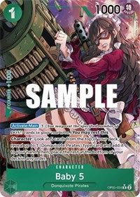 Baby 5 (034) (Alternate Art) - Awakening of the New Era #OP05-034