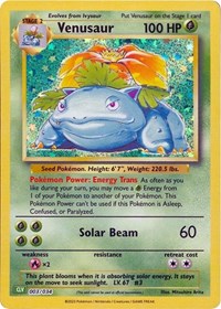 Venusaur - PSA 10 - Trading Card Game Classic #003/034