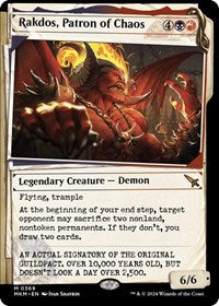 Rakdos, Patron of Chaos (Showcase) (0369) - Murders at Karlov Manor - 369