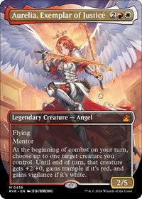 Aurelia, Exemplar of Justice (Anime Borderless) - Ravnica Remastered #436