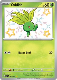 Oddish - SV: Paldean Fates - 092/091