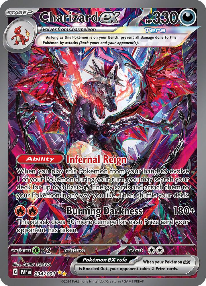 Charizard ex - Pokemon Paldean Fates #234/091